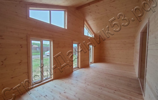 4 Каркасно-щитовой 13х10м, 130 М², Тверская область, Конаковский район, КП Экопарк Завидово. (16)